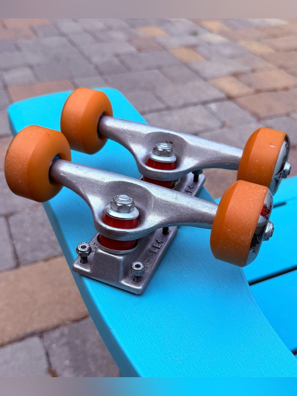 Vintage Bullet Skateboard Trucks Tony Hawk Birdhouse Wheels - Autobahn Bearings